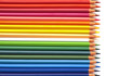color pencils on white background color pencils on white background