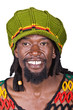portrait of rasta man with green hat portrait of rasta man with green hat