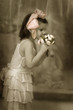 sweet retro girl