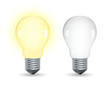 Ampoules classiques, illustration vectorielle