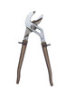 isolated pliers on white background