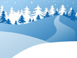 Photographie : hiver bleu