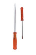 isolated screwdrivers on white background