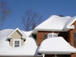 neige sur les toits de maison neige sur les toits de maison