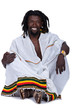 portrait of rasta man with traditional clothes portrait of rasta man with traditional clothes