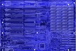 blue electronic circuit board blue electronic circuit board