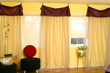 Photo: Interior of suburban house with draperies Interior of suburban house with draperies