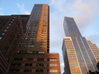 Wolkenkratzer in manhattan new york usa