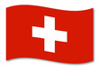 schweiz fahne schatten