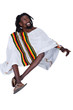portrait of rasta man with traditional clothes portrait of rasta man with traditional clothes
