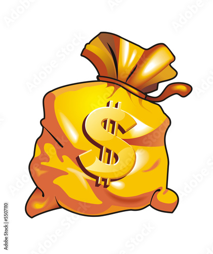 money bag.