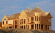 Construction of a luxury mansion  