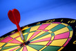 Dart board-Red dart