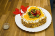 Photo: Cake with fruits Cake with fruits