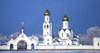 Orthodoxy church in Siberian city. Russia Novosibirsk Orthodoxy church in Siberian city. Russia Novosibirsk
