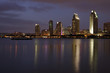 Photo: A view on San Diego Downtown from Coronado Island at dusk. A view on San Diego Downtown from Coronado Island at dusk.