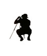 photographer silhouette