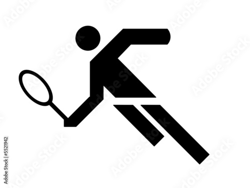 Illustration: Tennis-Symbol Tennis-Symbol