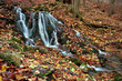 Waterfall in autumn