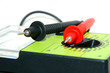 Voltmeter closeup
