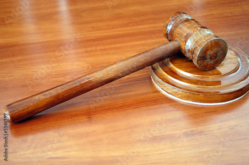 gavel for auctions or sessions