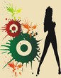 Sexy girl - vector