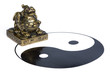 Isolated image of Chinese Feng Shui geomancy. Isolated image of Chinese Feng Shui geomancy.