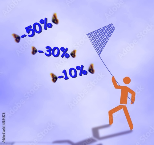 Illustration: Le paradis des soldes Le paradis des soldes