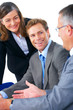 Business team at a meeting