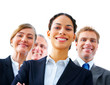 Young business woman