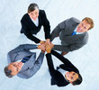 Handshake and teamwork