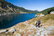 Trekking in mountains