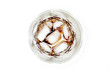Glas mit Eis