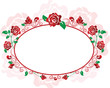 Rose frame Rose frame