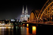 Cologne du bord du Rhin
