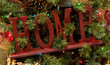 Home Sign Christmas Ornament