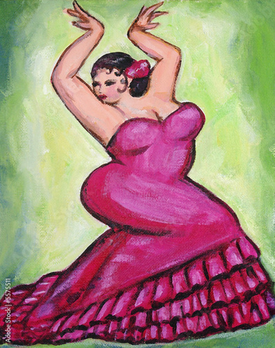 Flamenco+dancer+cartoon