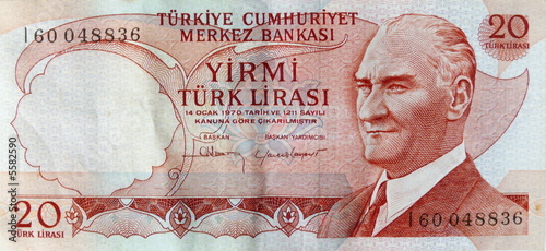 Photo: Geldschein Türkei Geldschein Türkei