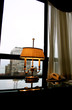 Foto: Traditional office interior in skyscraper with city vista Traditional office interior in skyscraper with city vista