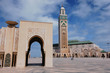 moschea di Hassan 2`a Casablanca in Marocco