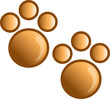 Illustration of a paw print icon Illustration of a paw print icon