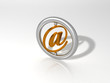 3d symbol of e-mail 3d symbol of e-mail