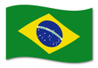 brasilien fahne schatten