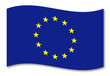 eu europa fahne schatten