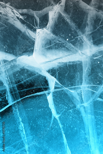Photo: Abstract frozen ice background Abstract frozen ice background
