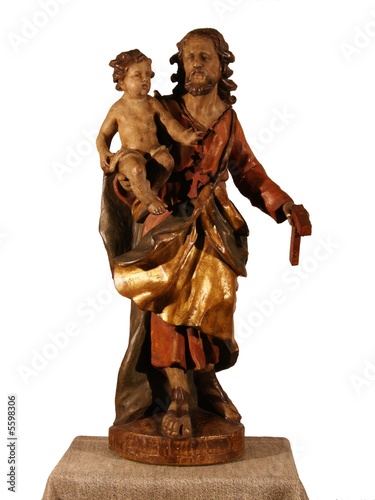 Photo: Josef mit Jesuskind Josef mit Jesuskind