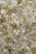 Extreme macro shot of beach sand