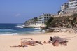 Bondi beach sunbathers