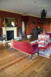 Interior of old country house