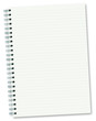 Cahier à spirales (ligné)